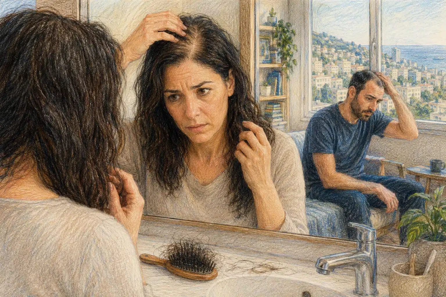 השיער נהיה דק יותר, השביל מתרחב, הקרקפת נראית יותר והנשירה גוברת? למה חשוב לתושבי ישראל להתחיל מאבחון שיער וקרקפת ולא מניחושים.